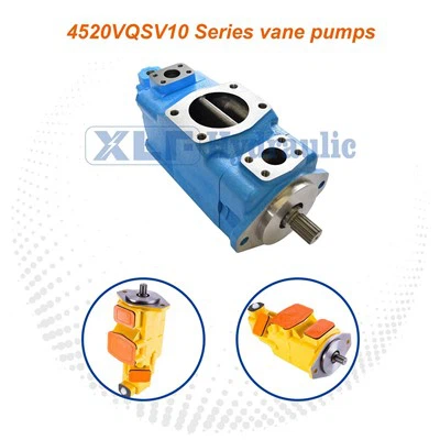 Vickers 4520VQSV10 Series Variable Vane Hydraulic Duplex Piston Pump for High Quality Alternatives