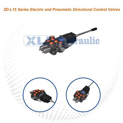 ZD-L15 Series Hydraulic Monoblock Solenoid Control Valve For Excavators
