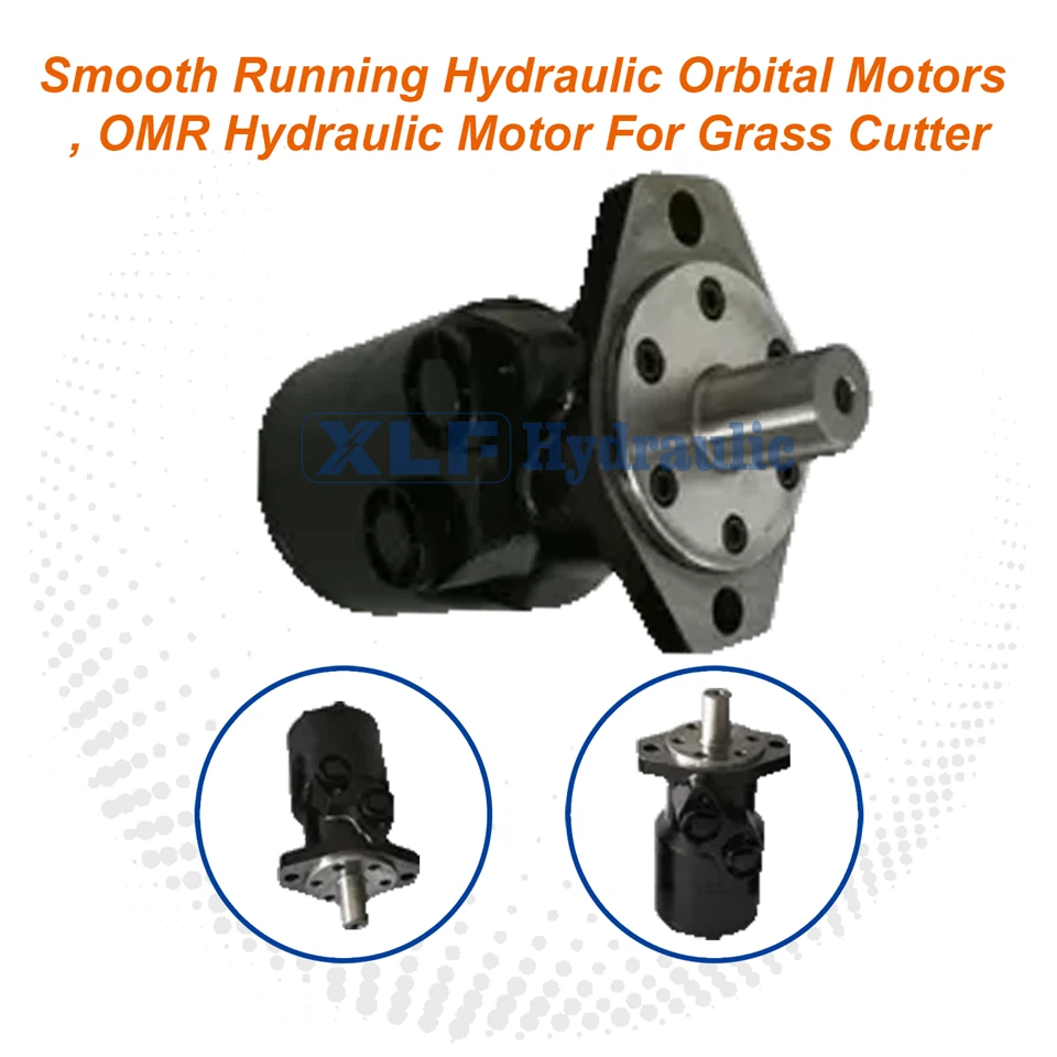 Smooth Running OMR Gerotor Hydraulic Motor - High Torque For Lawn Mower (OMR 80/100/250)