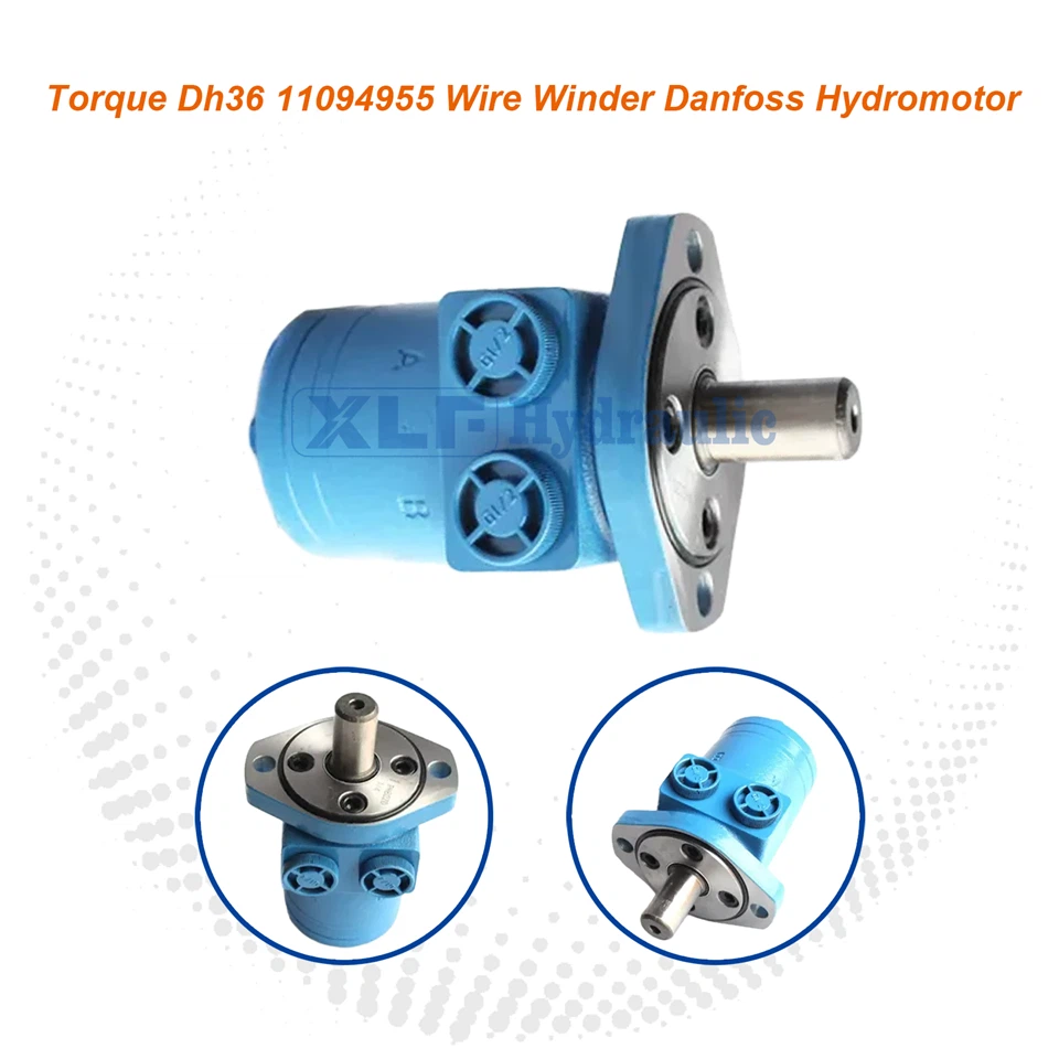 Danfoss Dh36 Hydromotor 11094955 - High Torque Wire Winder Replacement