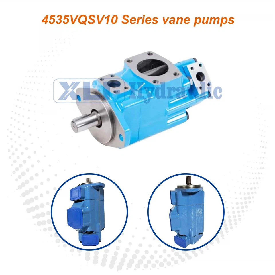 Vickers 4535VQSV10 Hydraulic Series Variable Vane Pump for Crawler Bulldozers